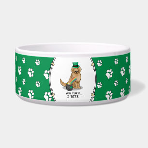 St. Patrick's Day Golden Retriever Dog