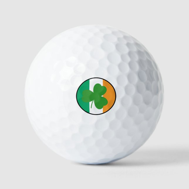St Patrick's Day Golf Balls (Front)