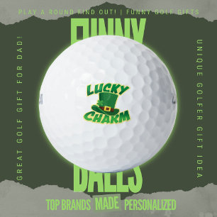 St Patricks Day Golf Lucky Charm Irish Lucky Shot Balls