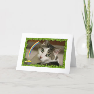 St. Patrick's Day Gracey Holiday Card