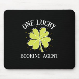 St Patricks Day Graphic For A Booking Agent One Lu Mouse Pad