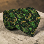 St. Patrick's Day Green Clover Custom Necktie<br><div class="desc">Celebrate St. Patrick's Day in style with this custom necktie! Featuring a vibrant green clover design, this necktie is perfect for adding a touch of Irish charm to any outfit. Whether you're attending a St. Patrick's Day parade, a festive party, or simply want to show your Irish pride, this necktie...</div>