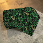 St. Patrick's Day Green Clover Custom Necktie<br><div class="desc">Celebrate St. Patrick's Day in style with this custom necktie! Featuring a vibrant green clover design, this necktie is perfect for adding a touch of Irish charm to any outfit. Whether you're attending a St. Patrick's Day parade, a festive party, or simply want to show your Irish pride, this necktie...</div>