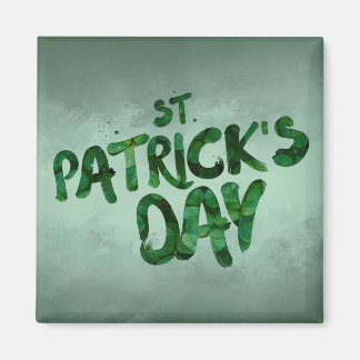 St Patrick's Day Green Clover Irish Celtic Magnet