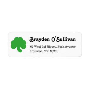 St Patricks Day Green Clover Shamrock Irish Simple