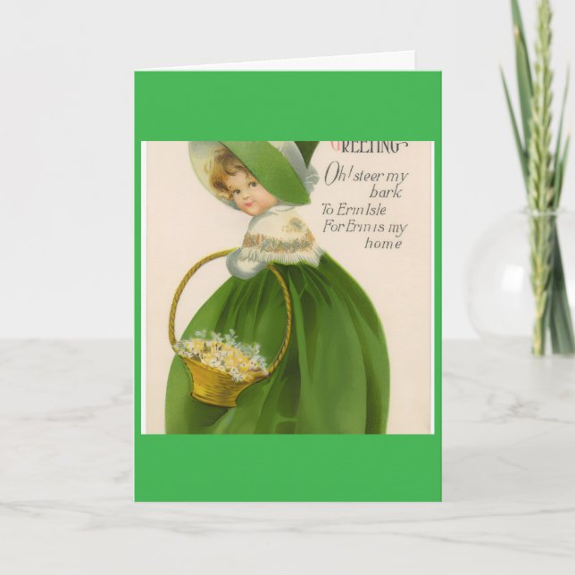 St. Patrick's Day Greeting Card (Front)