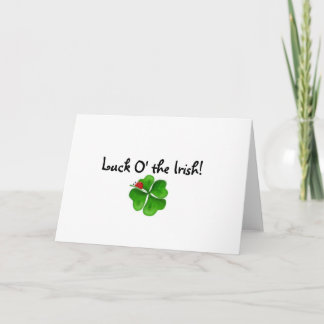 St. Patrick's Day Greeting Card
