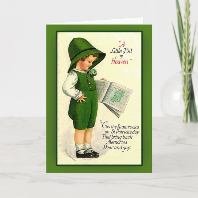 St. Patrick's Day Greeting Cards (Front)