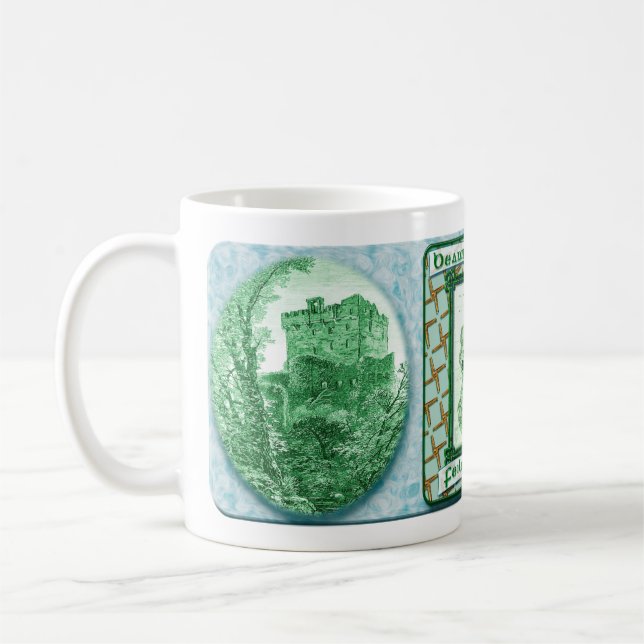 St. Patrick's Day Greeting v. 2 Coffee Mug. Coffee Mug (Left)
