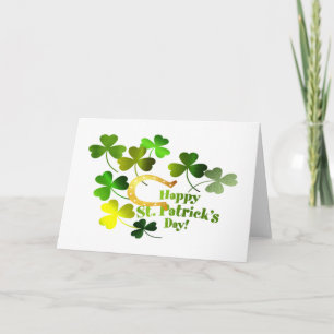 St.Patrick's Day greetings Card