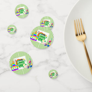 St. Patrick's Day Happy Birthday  Confetti