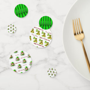 St. Patrick's Day Happy Birthday  Confetti