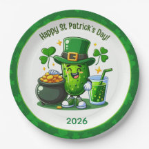 St Patricks Day Happy Pickle