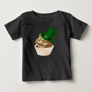 St Patricks Day Hat Cupcake Baby T-Shirt
