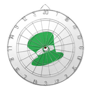 St. Patrick's Day Hat Metal Cage Dartboard