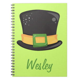 St. Patrick's Day Hat Notebook