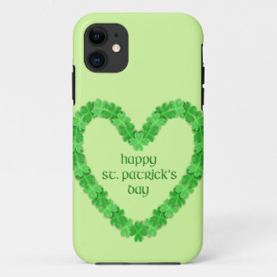 St Patrick's Day Heart Case-Mate iPhone Case