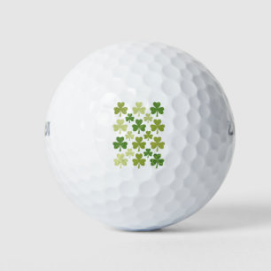 St Patrick's Day Heart Lucky Clover Shamrock Golf Balls