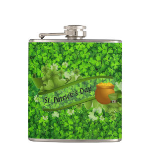 St. Patricks day Hip Flask