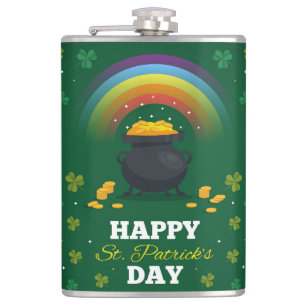St. Patrick's Day Hip Flask