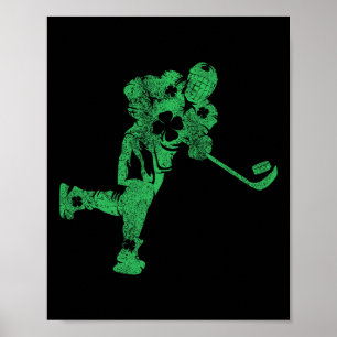 St Patrick's Day Hockey Irish Boys Saint Paddy's S Poster