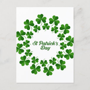 St Patrick's day Holiday Postcard
