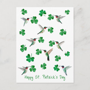 St. Patrick's Day Holiday Postcard