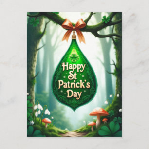 St. Patrick's Day Holiday Postcard