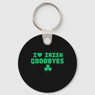 St Patricks Day I Love Irish Good Key Ring