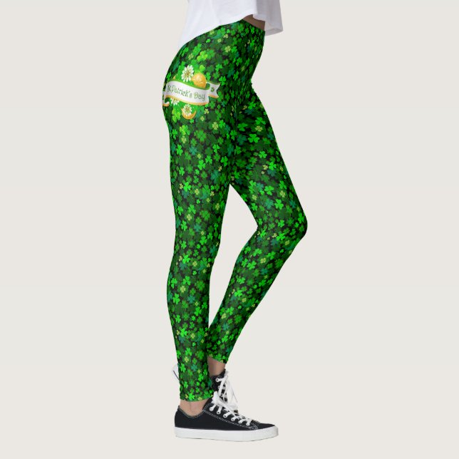 St.Patrick's Day Image Options Leggings (Right)