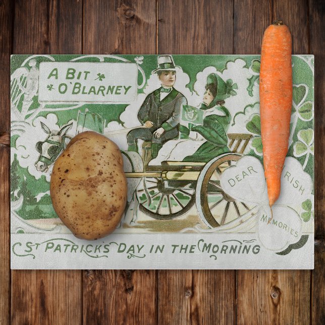 St. Patrick's Day In The Morning Cutting Board (Creator Uploaded)