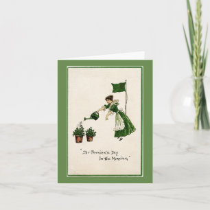 St. Patrick's Day in the Morning Note Card