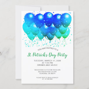 St. Patrick's Day Irish Celebration Party Invitation