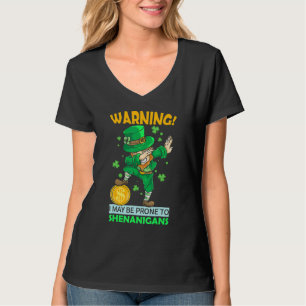 St Patricks Day Irish Dabbing Leprechaun Shenaniga T-Shirt