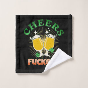St Patricks Day Irish Drinkin Wash Cloth