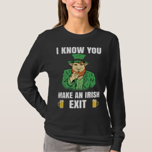 St Patricks Day Irish Exit  St Patricks  2 T-Shirt