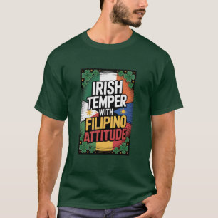St. Patrick's Day Irish Filipino Fusion Tee