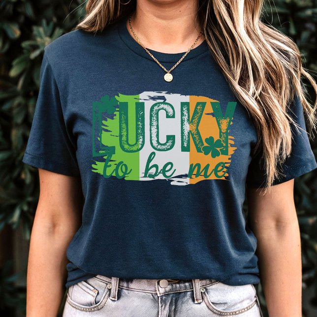 St. Patrick's Day Irish Flag T-Shirt Tri-Blend Shirt (Creator Uploaded)