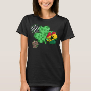 St Patricks Day Irish Green Africa Ghana Ghanaian T-Shirt