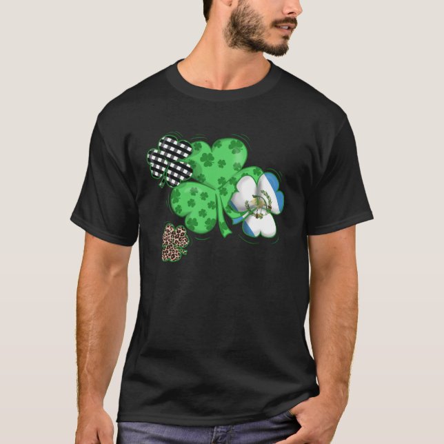 St Patricks Day Irish Green Guatemala Guate Chapin T-Shirt (Front)