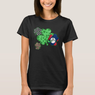 St Patricks Day Irish Green Laos Lao Laotian Flag T-Shirt