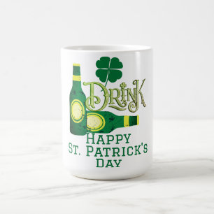 St. Patrick's Day Irish green lucky Shamrock Coffee Mug