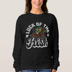 St Patrick's Day Irish Ireland Booze Gaelic Drinki Sweatshirt
