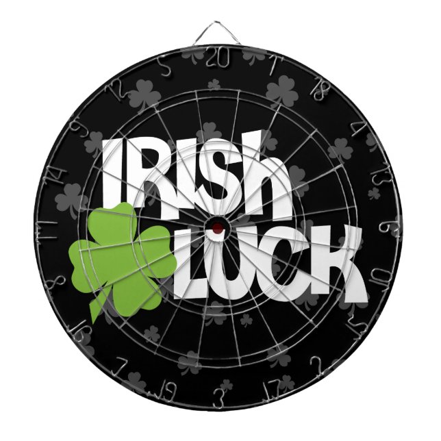 St. Patrick's Day Irish Luck Dartboard (Front)