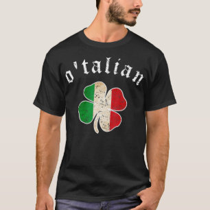 St Patricks Day Irish Otalian Italy Shamrock T-Shirt