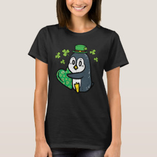 St Patricks Day Irish Penguin Saint Paddys Women G T-Shirt
