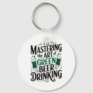 St Patricks Day Irish Pride Shamrock Parade Lucky Key Ring