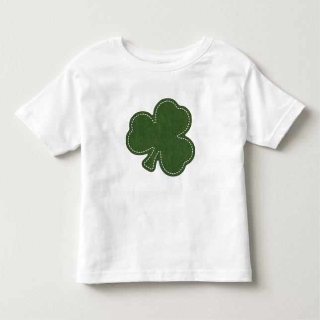 St Patrick's Day  Irish Shamrock Toddler T-Shirt (Front)