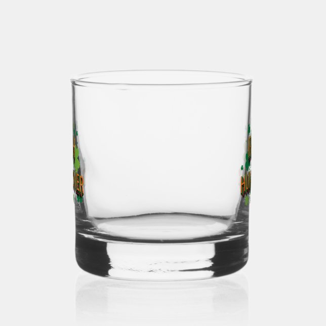  St. Patrick's Day Irish Today Hungover Tomorrow  Whiskey Glass (Right)