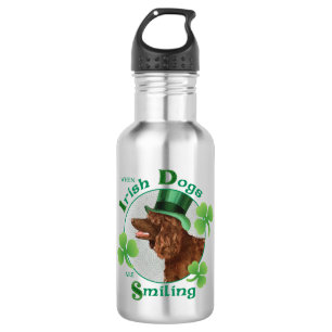 St. Patrick's Day Irish Water Spaniel 532 Ml Water Bottle